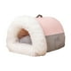thumbnail image 2 of Nido Para Gatos Semicerrado, Suministros Suaves Para Mascotas, Cama Para Gatos Durmiendo Para Gatitos, Perros, Color Rosa, Grande, 2 of 4