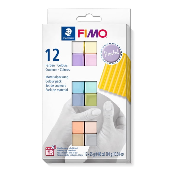 Plastilina STAEDTLER FIMO Soft para horno 12x25 g
