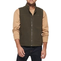 Chaleco Tommy Hilfiger De Forro Polar Para Hombre, Color Oliva, Talla Xs