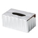 thumbnail image 5 of Moderna Caja De Pañuelos Decoración Hogar Rectangular Servilleta Papel Soporte Caja Plata, 5 of 5