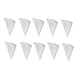 thumbnail image 1 of Pack 10 Manga Pastelera Profesional Tela Mangas De Tela 40cm Blanco, 1 of 10