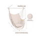 thumbnail image 2 of Silla hamaca colgante beige, 2 of 3