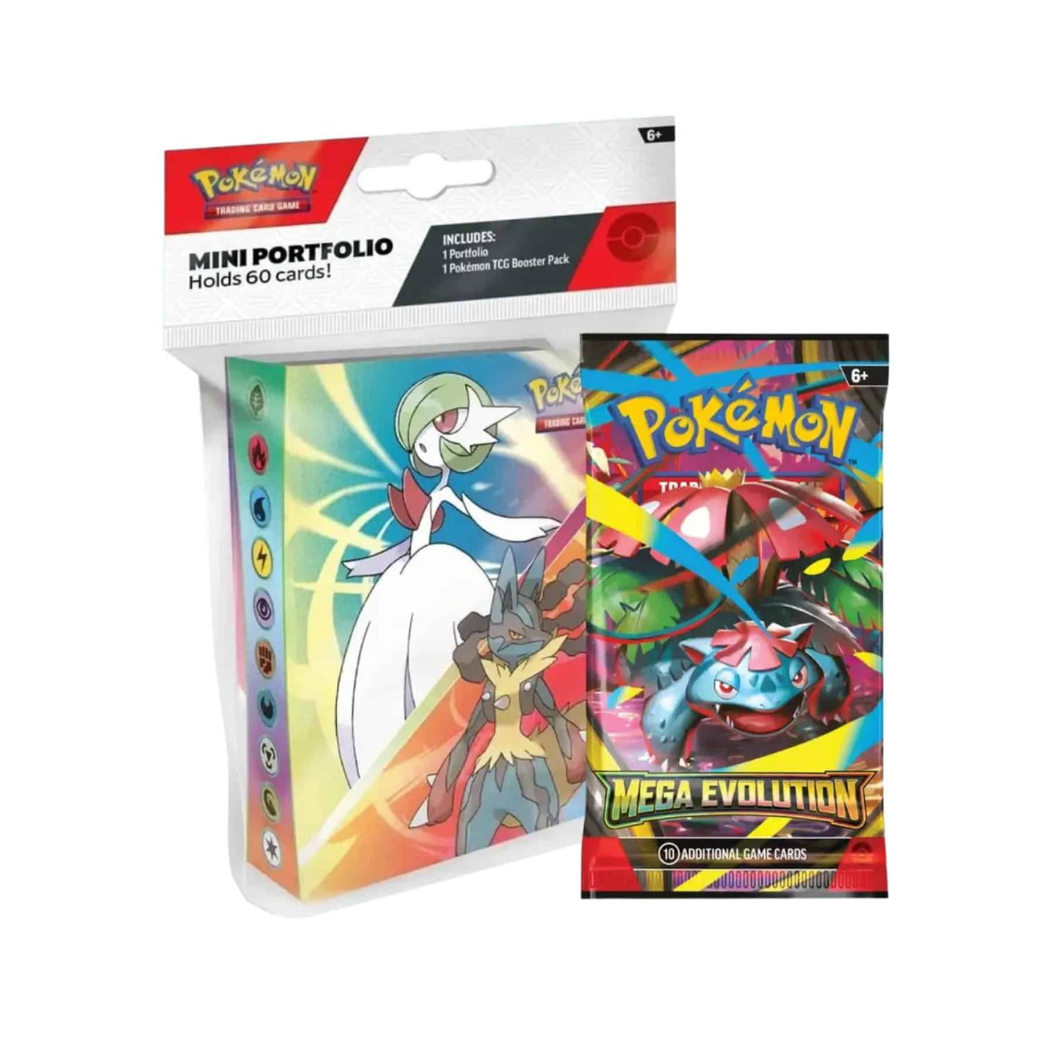 Pokémon - Cartas Pokemon Mini Portfolio Mega Evolution Ingles