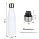 thumbnail image 2 of Botella MAIKESUB 500 ml de acero inoxidable con forma de botella de refresco, 2 of 8