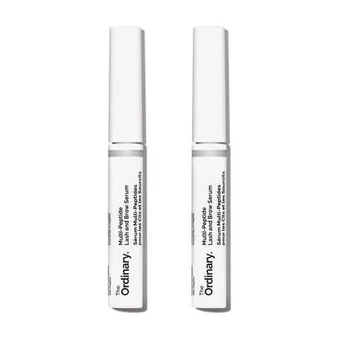 Sérum Multipeptídico Para Pestañas Y Cejas The Ordinary, 4 Ml (Paquete De 2)