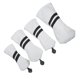 thumbnail image 3 of Golf Club Head Cover Fundas Protectoras Con Etiquetas Cuello Largo Resistente Al Agua Blanco, 3 of 5