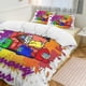 thumbnail image 3 of 3 Piece Bedding SetGraffiti Among UsComforter Set for Kids Boys Teen Tween 3D Lightweight Microfiber Bedding Sets, 3 of 5