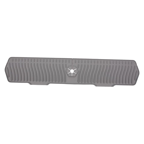 Magideal - Tapete Para Grifo, Protector Contra Salpicaduras Para Fregadero De Cocina, Tapete De Drenaje, Mostrador De Cocina, Tapete De Colección Para Lavanderí Gris
