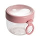 thumbnail image 1 of Taza De Cereales Con Tarro De Avena Durante La Noche, Taza De Leche Con Agua Y Azúcar De 600ml Para Oficina, Hogar, Gimnasio, Rosa, 1 of 5