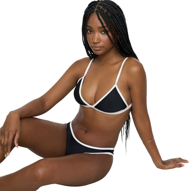 Bikini + Estuche Negro Mujer Corona