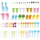 thumbnail image 1 of 66 piezas de palillos de frutas con forma de animal, mini palillos de frutas, palillos de dientes con forma de elefante y Mickey, palillos de frutas pequeños para niños, fiestas, loncheras, sándwiches, 1 of 7
