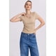 thumbnail image 1 of Polera Mujer Deporte Beige, 1 of 4