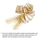 thumbnail image 4 of Uxcell 5 piezas de lazo grande para envolver regalos, lazos de organza para cestas de bodas, presentes, oro 15 cm, 4 of 6