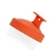 thumbnail image 2 of Cepillo Para El Cuero Cabelludo Para Mujeres Y Hombres, Peine De Ducha Floriado Para Todo Tipo De Cabello Mojado, Naranja, 2 of 5