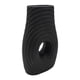 thumbnail image 3 of Jarron Florero De Ceramica Fina Decorativo Moderno Negro, 3 of 7
