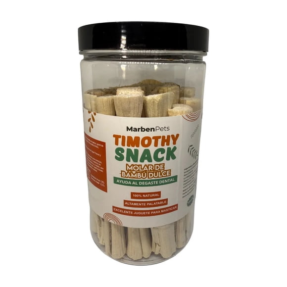 Snacks Molar de Bambú Dulce para Roedores 245 Gr