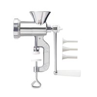 Magideal - Accesorios Para De Enema De Aleación De Aluminio Procesador De Alimentos Suministros De Cocina Relleno De Carne De Embudo De Grado , Rellene La Estilo B