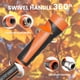 thumbnail image 3 of Manguera de jardín Jiraffe Tools Hybrid de 100 pies 5/8 pulgadas con mango giratorio, 3 of 7
