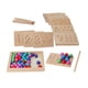 thumbnail image 2 of Juego De Cuentas Con Clip De Tablero De Madera Con Cuentas De 55 Colores Para Juego De Mesa Para Ni?o Y Ni?a, 2 of 5