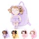 thumbnail image 1 of Mochila Gloveleya Baby Ballerina con muñeco de peluche de 23 cm, 1 of 9