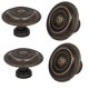 thumbnail image 1 of Tiradores Redondos de Estilo Vintage de Metal para Puertas de Armario de Muebles 31mmx20mm 4pcs, 1 of 3