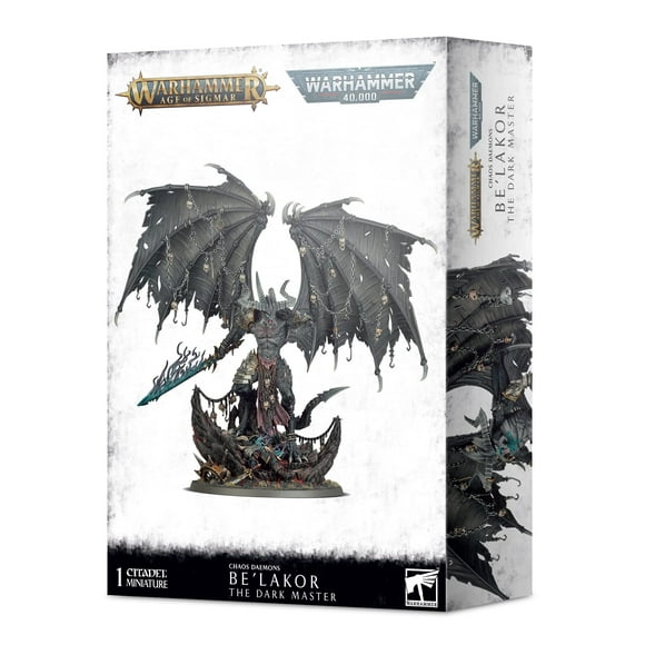 Warhammer Chaos Daemons Be'lakor El Maestro Oscuro