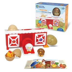 Learning Resources - Recursos Para Aprender A Jugar En Peeksville Hide & Cheep Chicken Coop