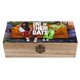 thumbnail image 1 of Uno de Esos Días Caja Organizadora de Madera Rústica - Caja Decorativa Multifuncional para Escritorio, Hogar, Oficina, Joyas y Manualidades, 1 of 6
