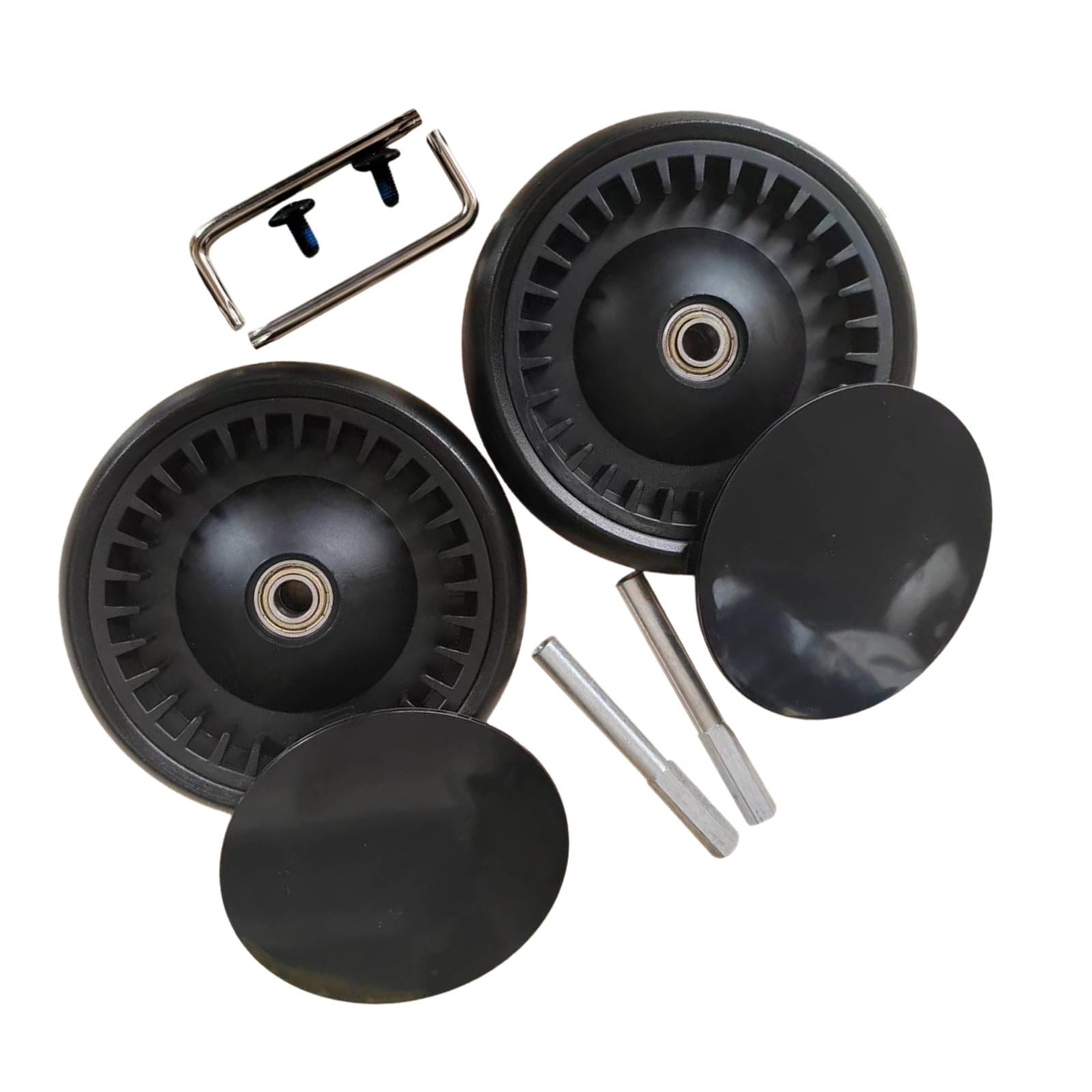 Bothyi - Rueda De Cochecito Con Llave, Tornillos Reemplazar Neumáticos Ruedas Accesorios Cochecito Trasero