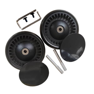 Bothyi - Rueda De Cochecito Con Llave, Tornillos Reemplazar Neumáticos Ruedas Accesorios Cochecito Trasero