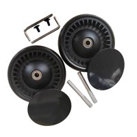 Bothyi - Rueda De Cochecito Con Llave, Tornillos Reemplazar Neumáticos Ruedas Accesorios Cochecito Trasero