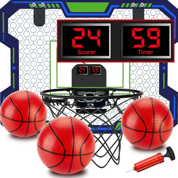 Canasta de baloncesto interior VIGNUTO para niños de 4 a 12 años con puntuación