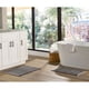 thumbnail image 1 of Alfombra Baño Better Homes Gardens Algodón Gris Set 2 Unid, 1 of 3