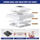 thumbnail image 2 of Luces solares para tapa de poste APONUO 4x4/5x5 IP64 - Pack de 24, 2 of 6