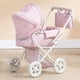 thumbnail image 3 of Cochecito para Muñecas Olivia's Little World con Capazo Desmontable Rosa, 3 of 9