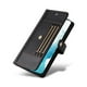 thumbnail image 5 of FOXDOCK Funda tipo Cartera para Samsung Galaxy S21 – Cubierta de Cuero PU con Múltiples Ranuras, Bolsillo para Efectivo y Correa de Muñeca, 5 of 6