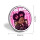 thumbnail image 2 of El bebé jefe niña africana-Theme Round Button Badge: Premium Metal Construction, Ideal for High-End Events 2.8 cm, 2 of 6