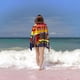 thumbnail image 2 of Toalla de Playa Desmarcar Sam El Bombero 78 x 180 cm, 2 of 6