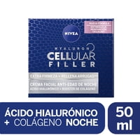 Crema Facial De Noche Anti-Age Frasco 50 Ml Nivea