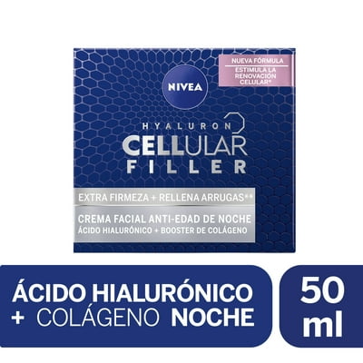 Crema Facial De Noche Anti-Age Frasco 50 Ml Nivea