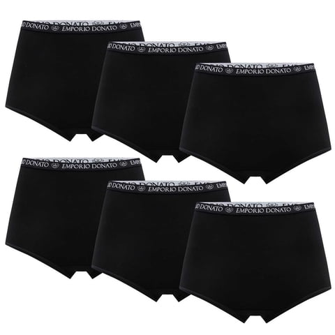 Giovacchino - Pack De 6 Calzones Bikini Algodón Mujer