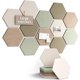 thumbnail image 1 of Panel de fieltro hexagonal Fluxynara para notas, 1 of 3