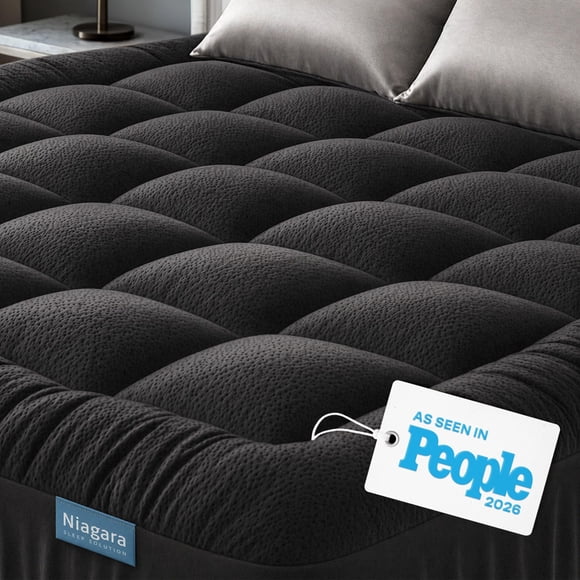 Sobrecolchón Niagara Sleep Solution Twin XL negro