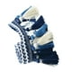 thumbnail image 4 of 1 yarda europeo borla de la cortina de la ropa ribete borde de la franja azul + blanco, 4 of 5