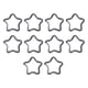 thumbnail image 3 of Pack de 10 Mosquetones en Forma de Estrella de Cinco Puntas, para Botellas de Agua, Mochilas, Pesca, Color Plateado, 3 of 3
