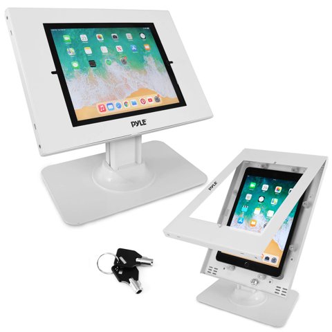 Soporte De Seguridad Para Tableta Pyle Pspadlk18 Para Ipad Blanco