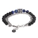 thumbnail image 2 of BRAZALETE HOMBRE GINO RODINIS B533 | Negro/Azul, 2 of 3