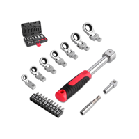 Aventura Store - Juego De Llaves De Trinquete De Cabeza Flexible 20Pcs Extension