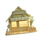 thumbnail image 3 of Casa De Muñecas Hecha A Mano, Juguete Para Adultos, Regalos De Pascua Para Niños Y Niñas, Cabaña De Madera Hecha A Mano, 3 of 3