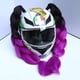 thumbnail image 2 of Decoración De Un Par De Cascos, Trenzas Cortas, Cascos Para Motocicletas O Bicicletas, Trenzas Que Puedan Decorar Cualquier Casco, Trenzas Reutilizables, Sin Contar Cascos, 2 of 2